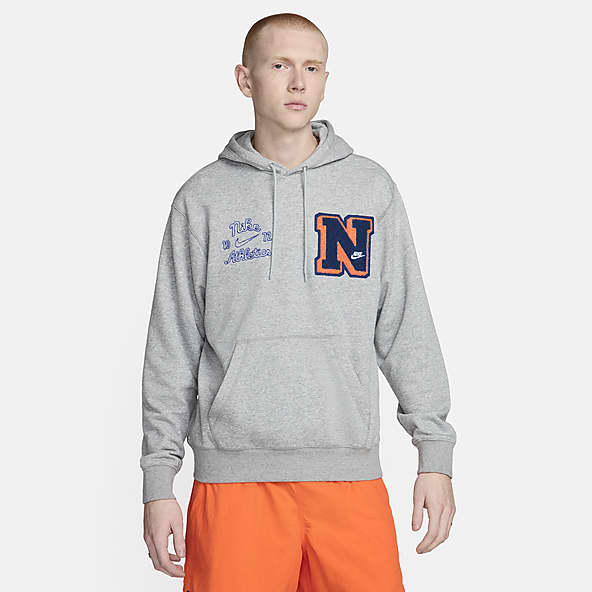 Grey nike jumper mens hotsell